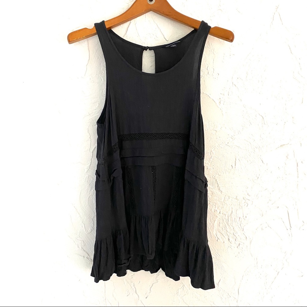 American Eagle Outfitters Flutter Tunic Tank